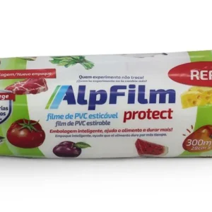 Combo Protect Refil P Tamanho Família - (4 unidades Refil de Filme PVC para Caixa Trilho Semiprofissional - 28cm x 300m)