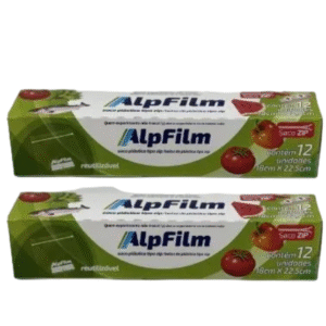 Combo Zip P em Dobro - (2 embalagens de saco tipo Zip 18x22,5cm - 12 un. por embalagem) - C17