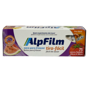 Saco Freezer Tira Fácil - 20cm x 30cm (75 sacos por embalagem) - 1 un