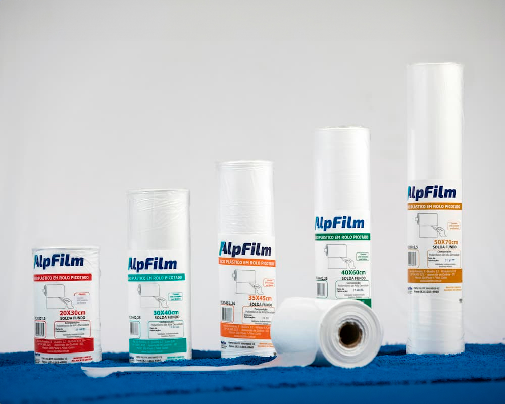 Saco Plástico Picotado